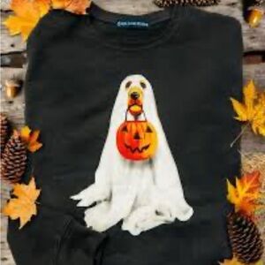 Kiel James Patrick Black Ghost Dog Halloween Costume